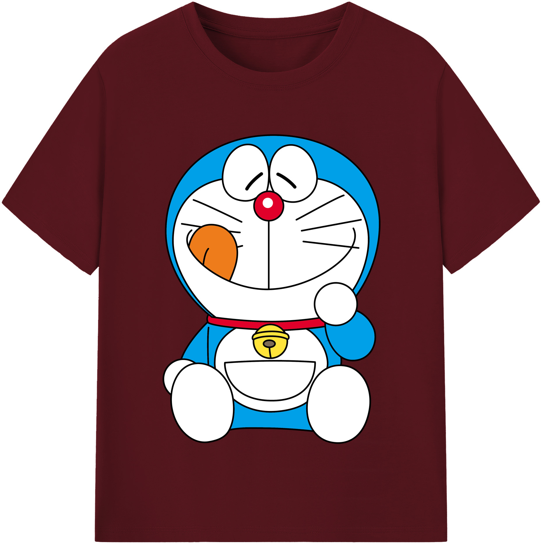 （画像用） ドラえもん Doraemon 綿100％半袖Tシャツ（フロントプリント）